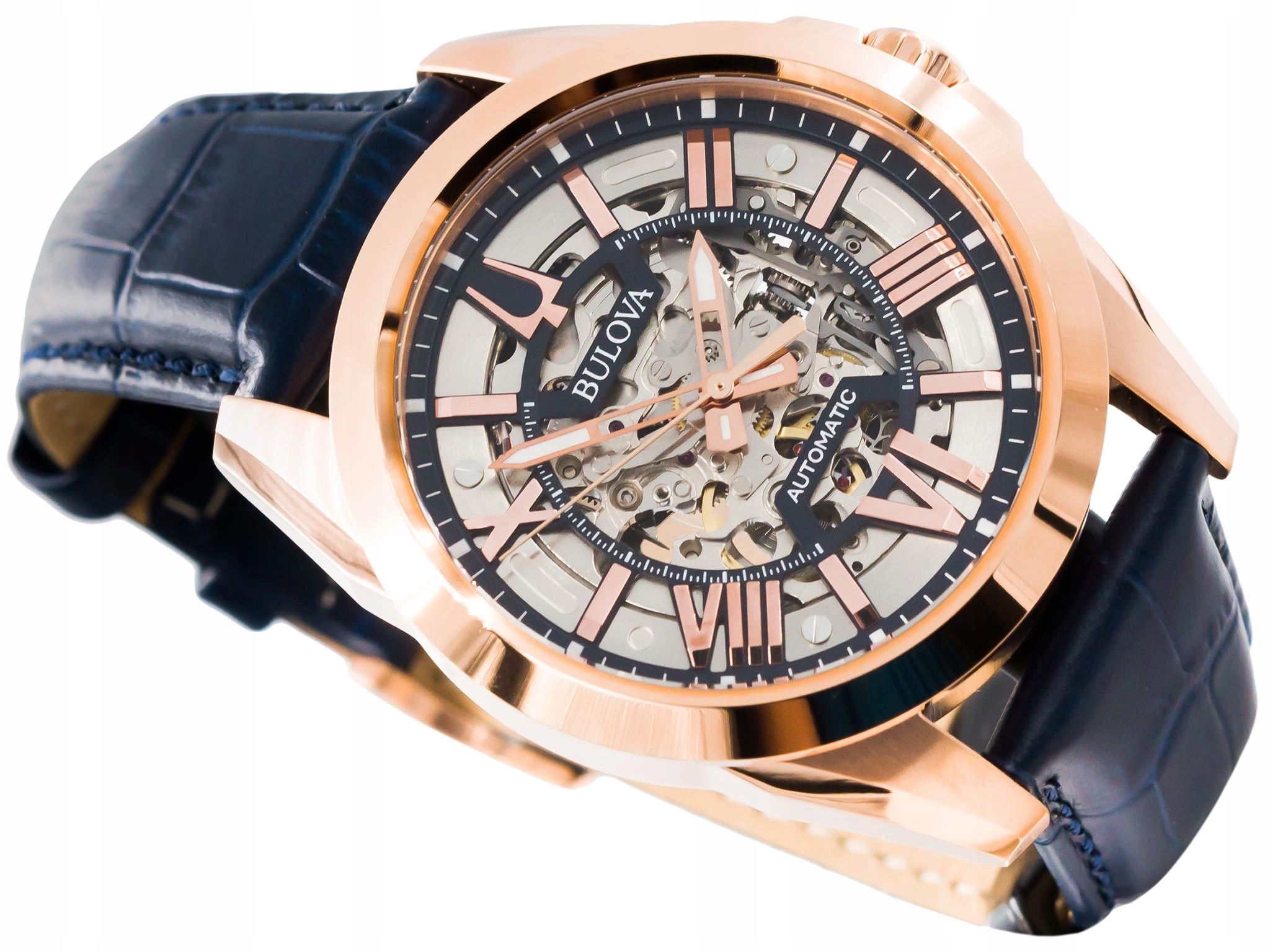 Pánské Hodinky Bulova 97A161 Sutton Automatic 100 M