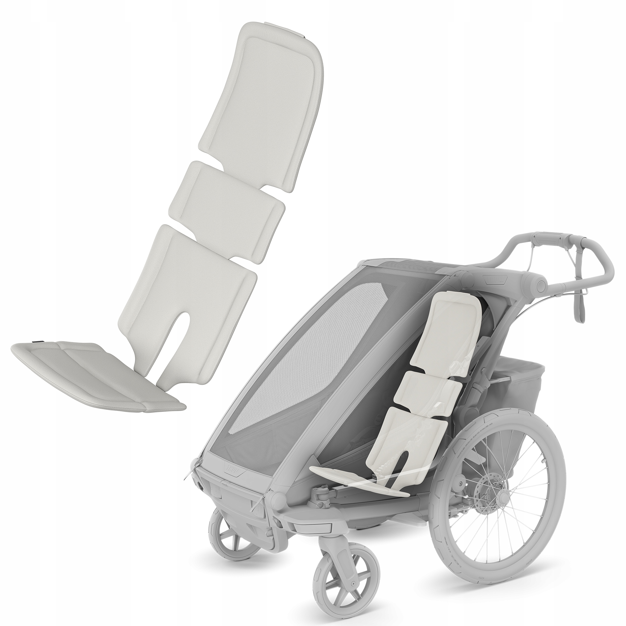 Poduszka Siedzisko do Thule Chariot seat liner do przyczepki rowerowej