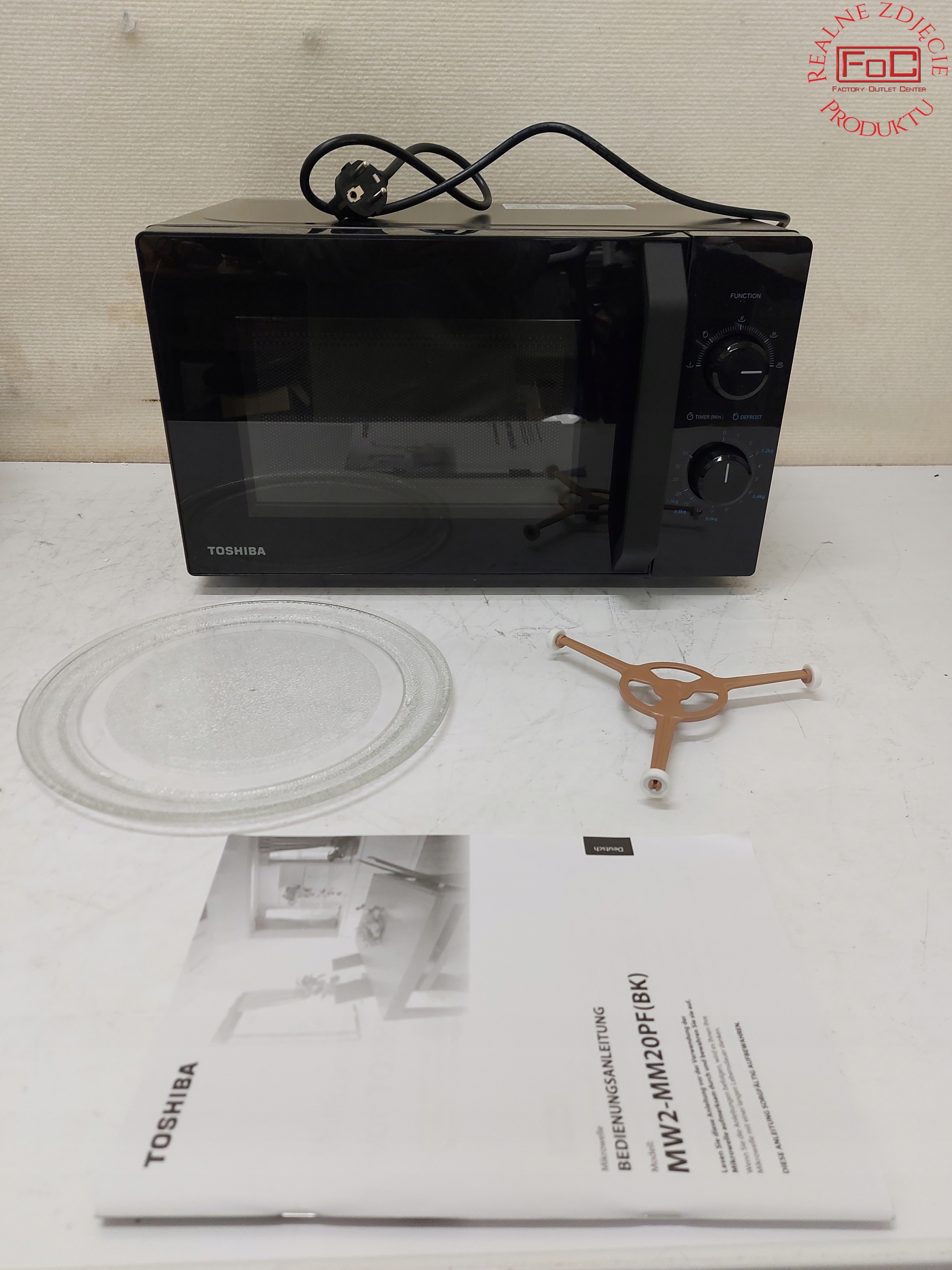 Kuchenka mikrofalowa Toshiba MW2-MM20PF(BK) 20L - Sklep, Opinie, Cena w