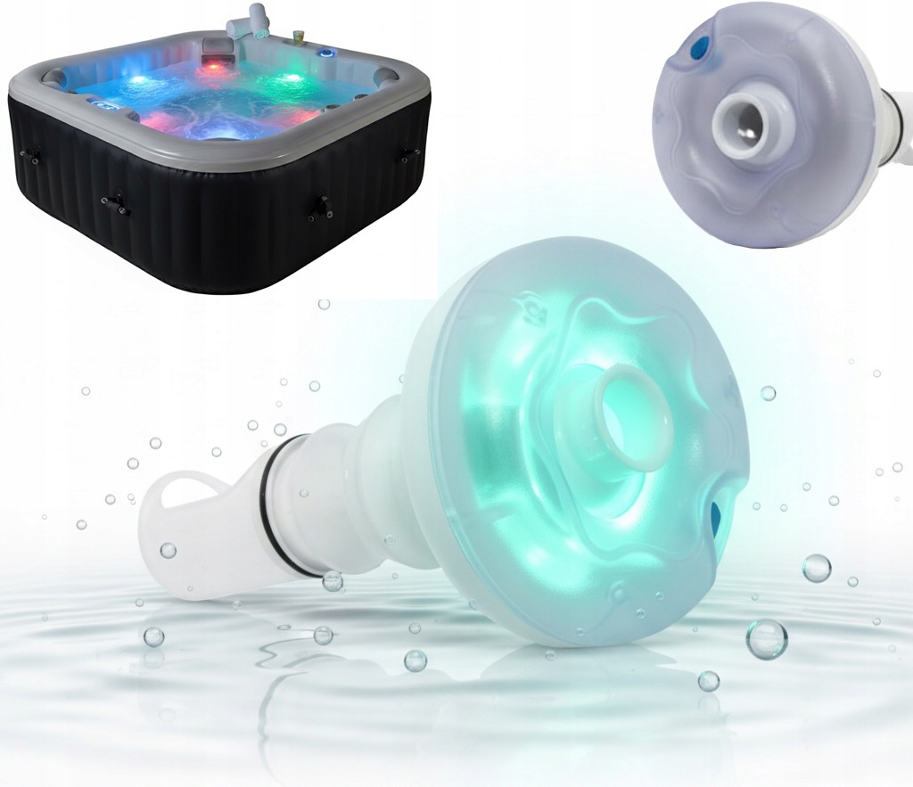 Tryska s Led světlem Barevné podsvícení do lázní Bestway Palma