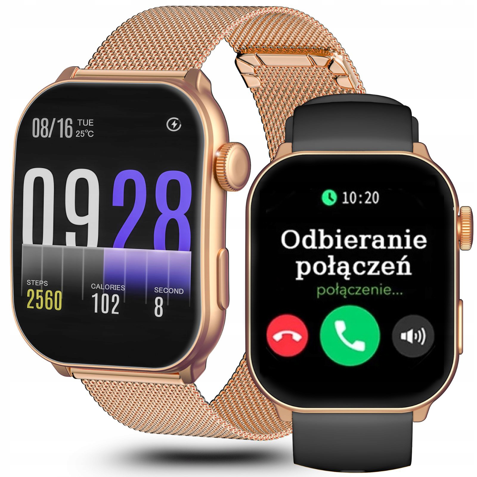 Hodinky Chytré Hodinky Gravity 2 Pásky Připojení Sportovní Režimy Spánek Puls