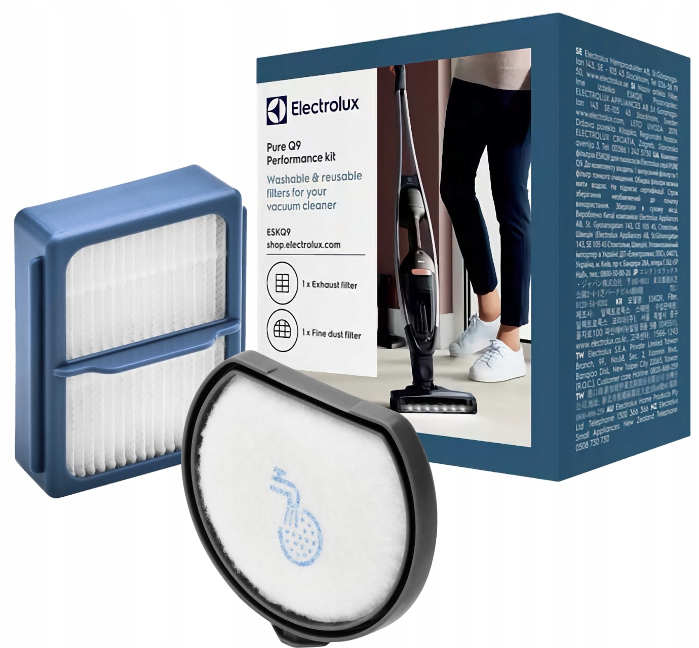 

Zestaw filtrów do odkurzacza Electrolux Pure