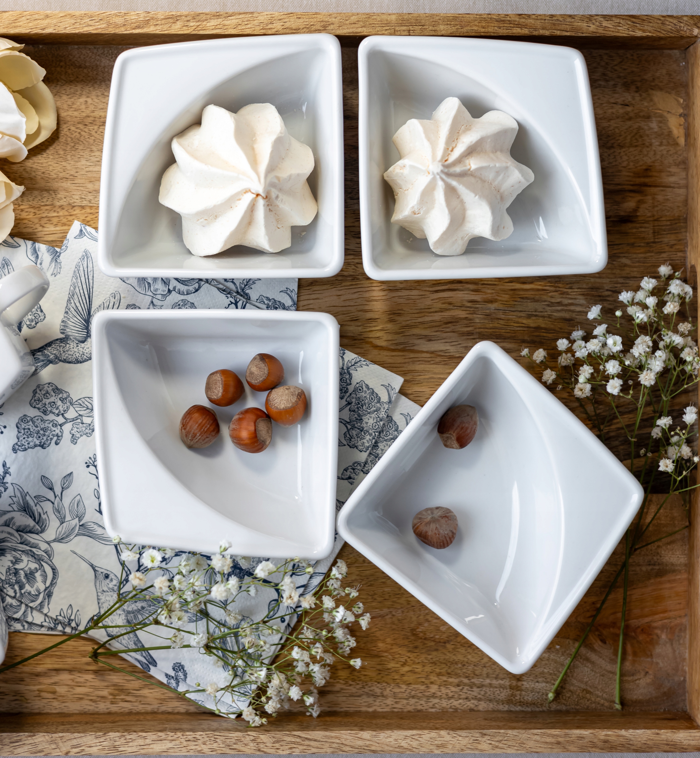 Lubiana Victoria Komplet Naczynie Do Przystawek 30 Sztuk Polska Porcelana
