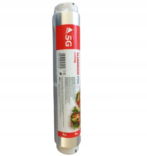 FOLIA ALUMINIOWA GRUBA MOCNA DO ŻYWNOŚCI FOLIE 150 M Marka inna