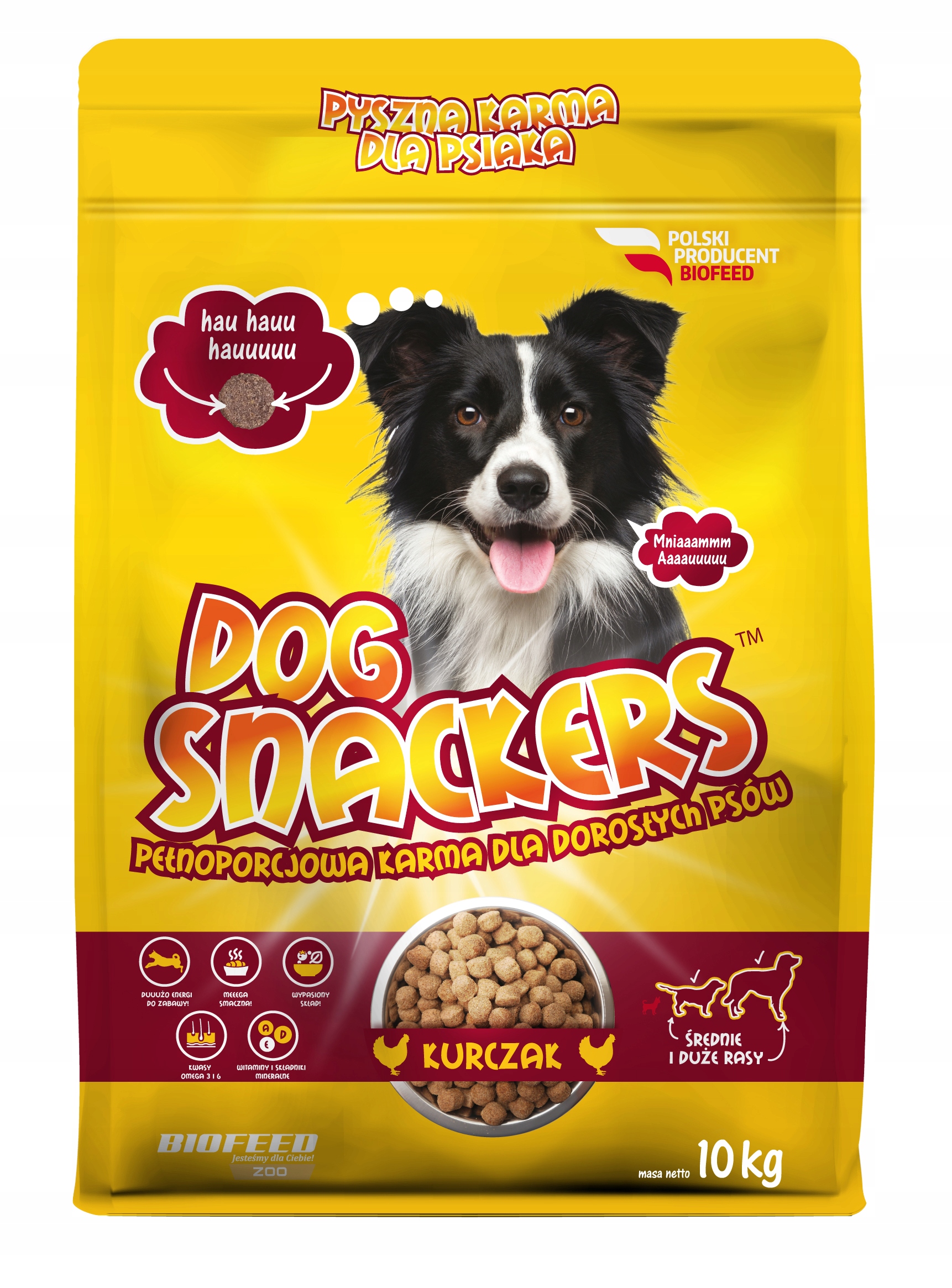 Krmivo pro psy středních velkých plemen BioFeed Dog Snackers s...