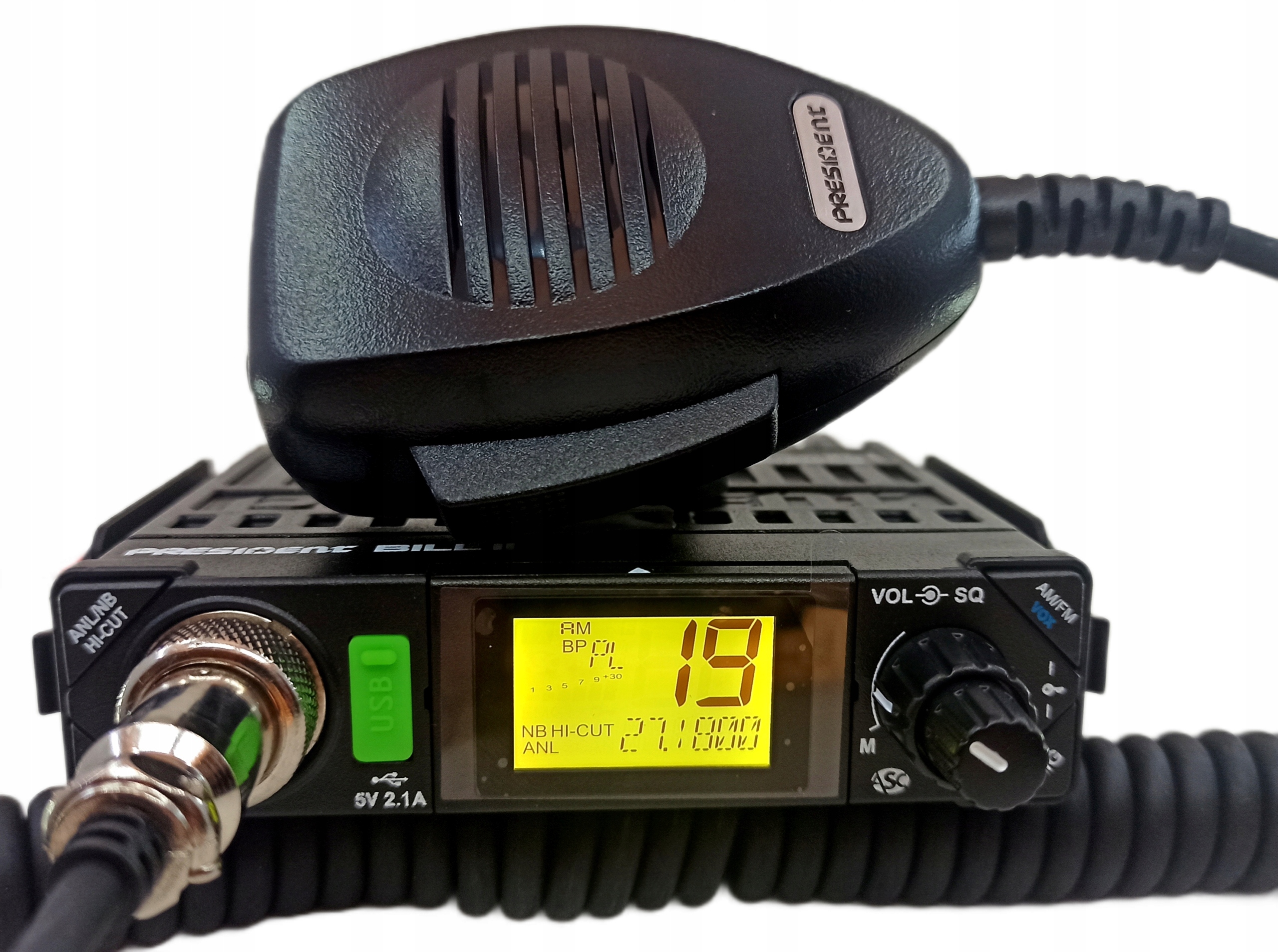 CB Radio President BILL II Stan opakowania oryginalne