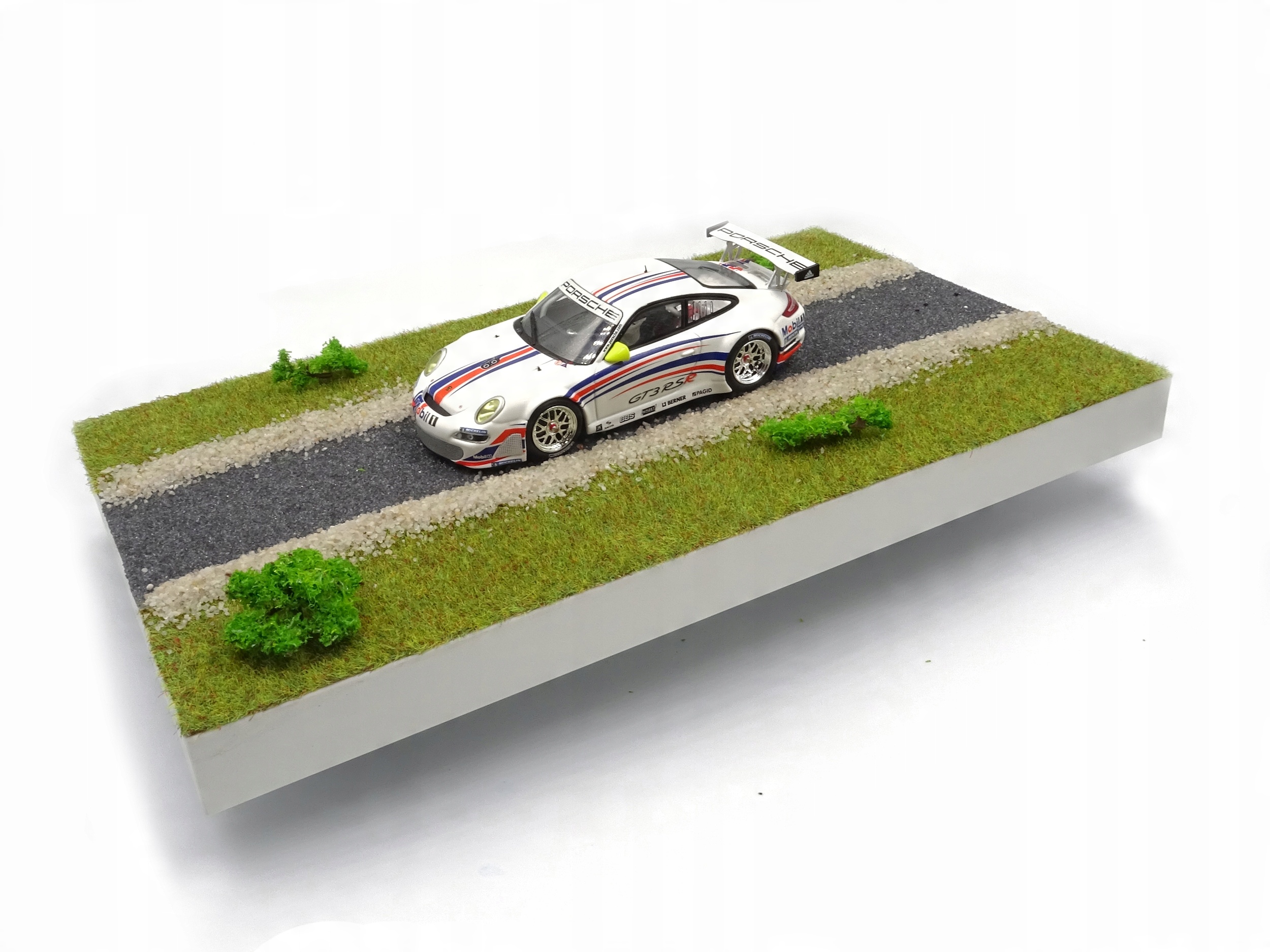 

Diorama droga asfaltowa podstawka 24x14cm 1:60