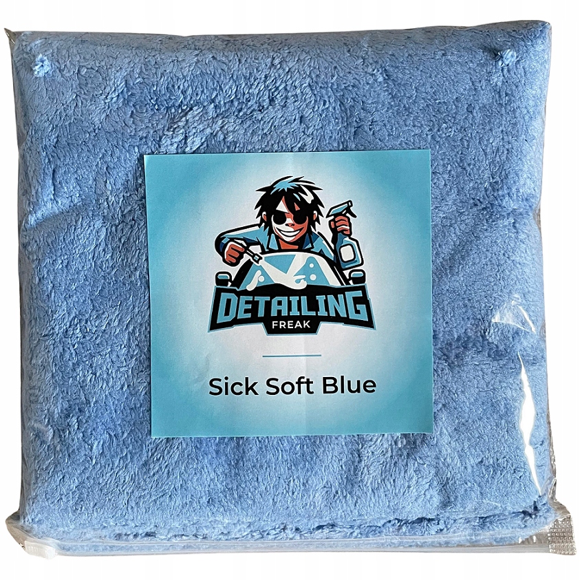 Detailing Freak Sick Soft Blue Microfiber 40x40cm Delikatna mikrofibra 500g
