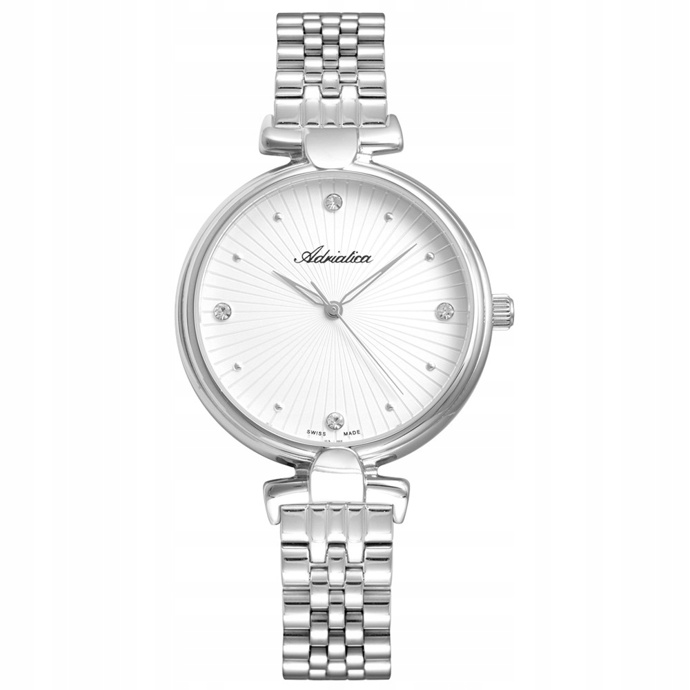 Dámské hodinky Adriatica A3530.5143Q Zirkony stříbrné