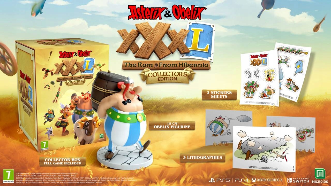 Asterix & Obelix XXXL : The Ram From Hibernia Collector Edition (Switch)