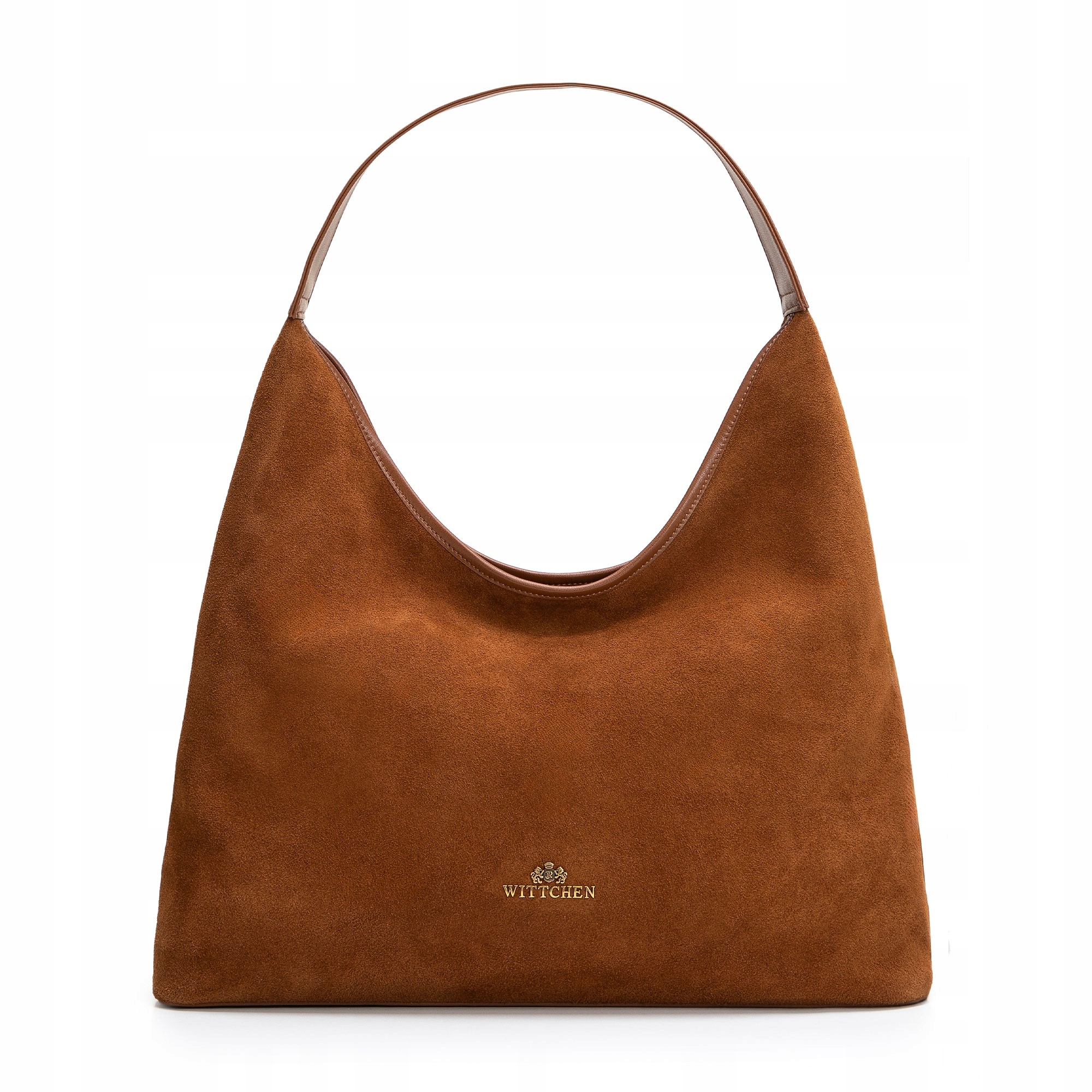 Dámská shopper kabelka z přírodní semišové kůže Wittchen Elegance