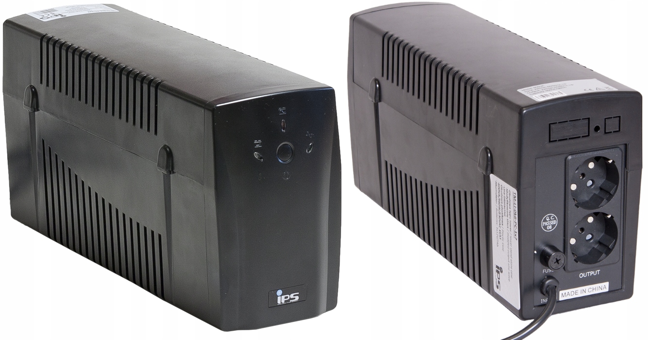 Zasilacz Awaryjny Ups Tower 600VA 360W 1x 7AH Ips Komputera Laptopa Kamer