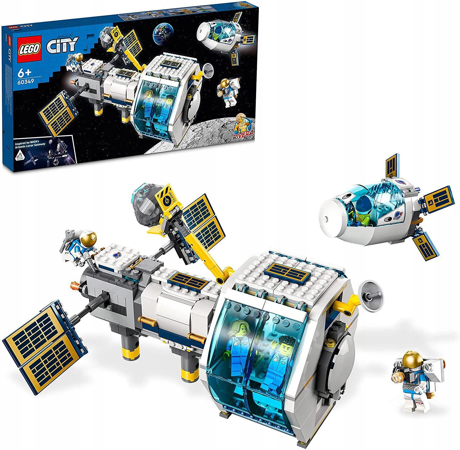 Фото - Конструктор Lego City Stacja Kosmiczna Na Księżycu (60349)  [klocki]