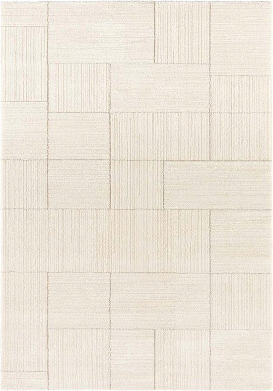 Krémový koberec do obývačky Elle Decor 160 x 230 cm