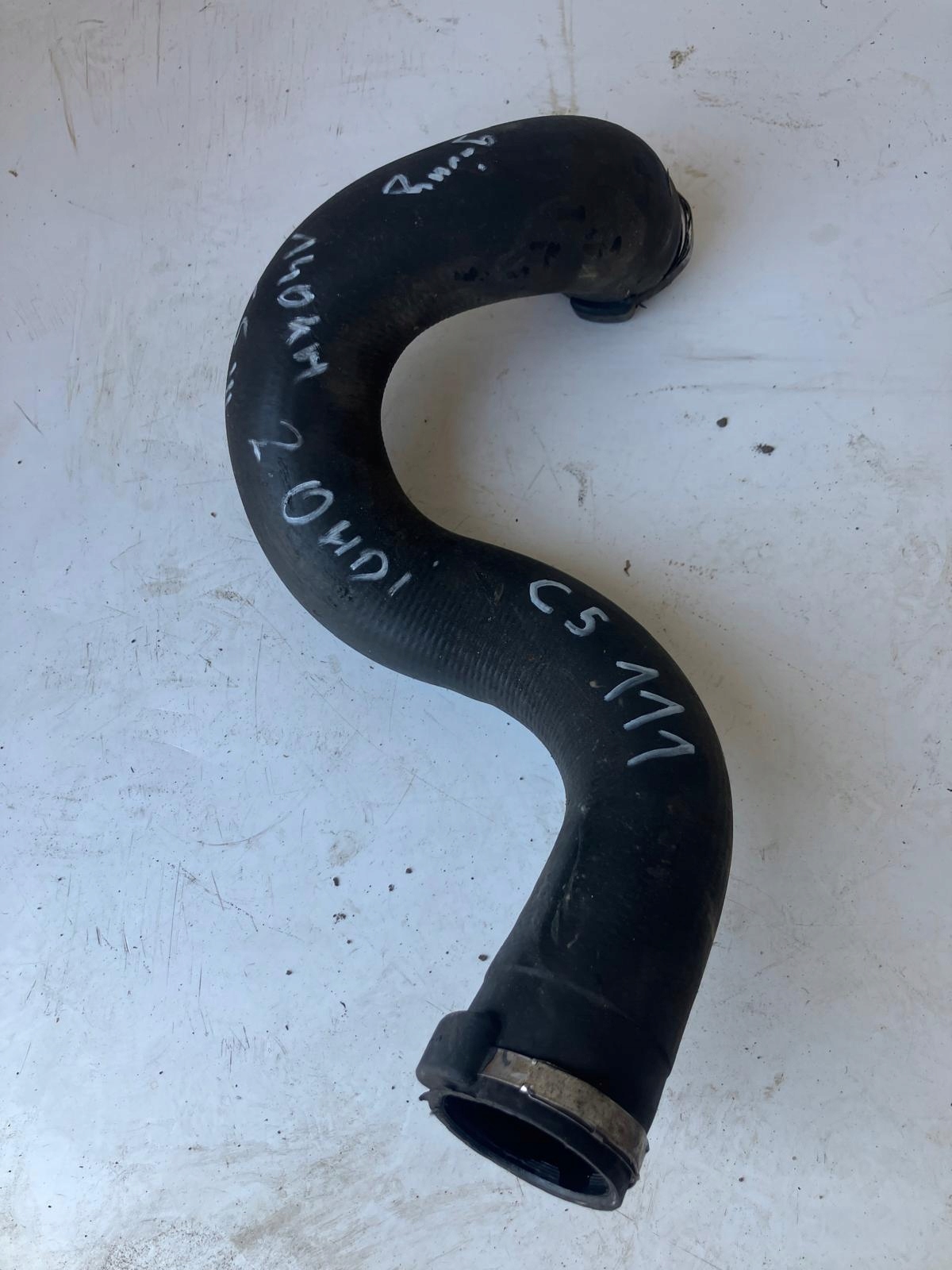 rohr intercooler oben CITROEN C5 III X7 2.0 HDI 140 KM