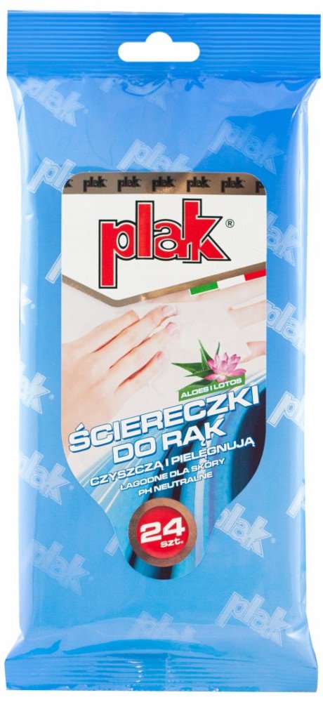 

Ściereczki Do Rąk Czyszczą Pielęgnują Plak 24 Szt.