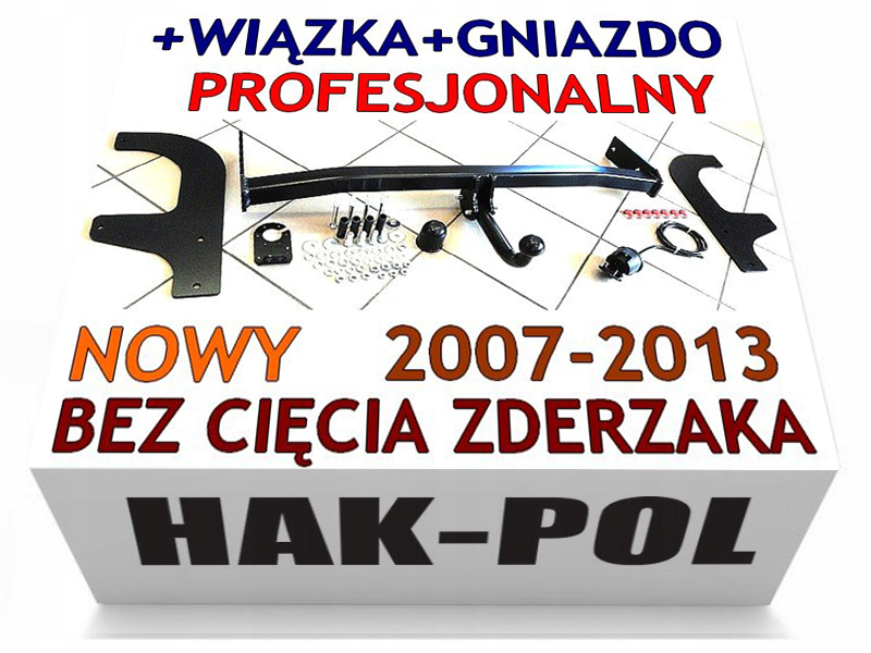 

Solidny Nowy Hak Holowniczy Dacia Logan Kombi+mcv