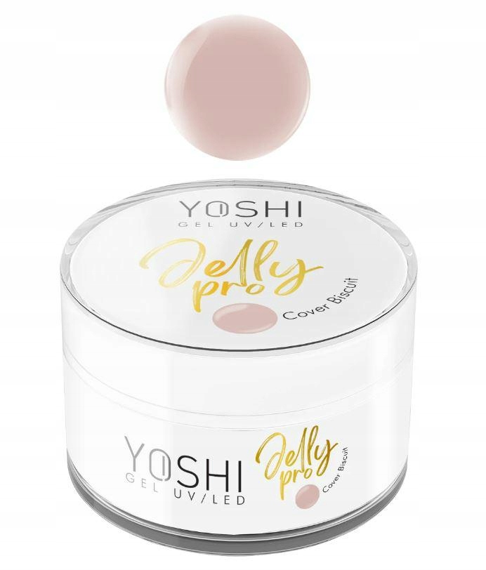 Yoshi Stavební Gel na nehty Jelly Pro Gel Uv Led Cover Biscuit 50 ml