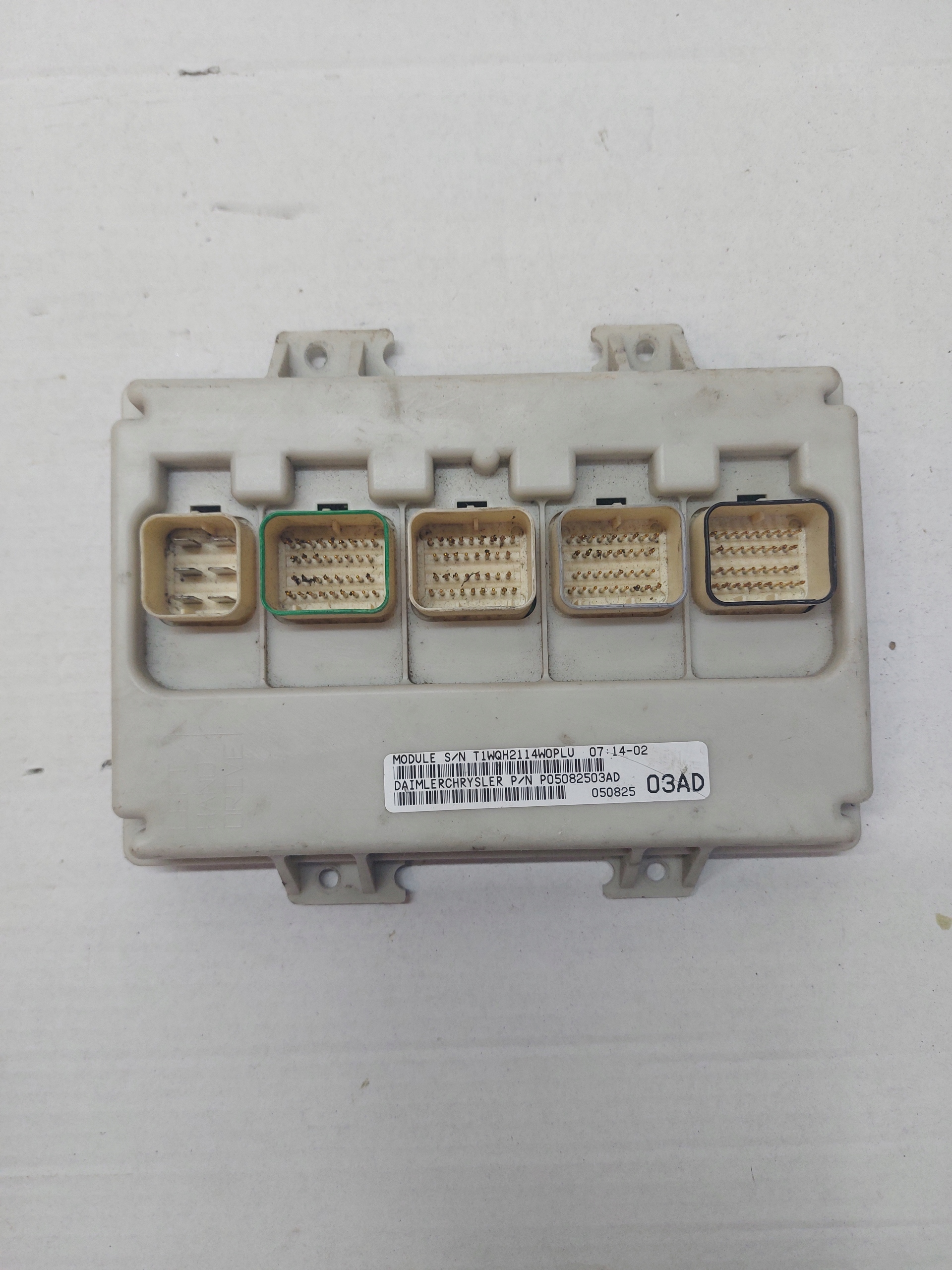 Unité commande confort CHRYSLER VOYAGER IV 05082503AD