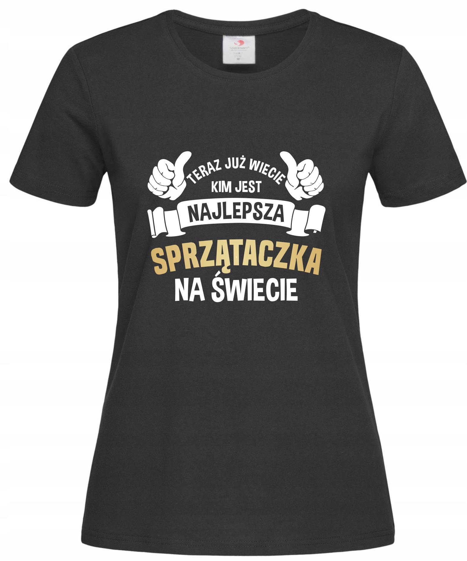 

koszulka Dla Sprzątaczki prezent na urodziny S