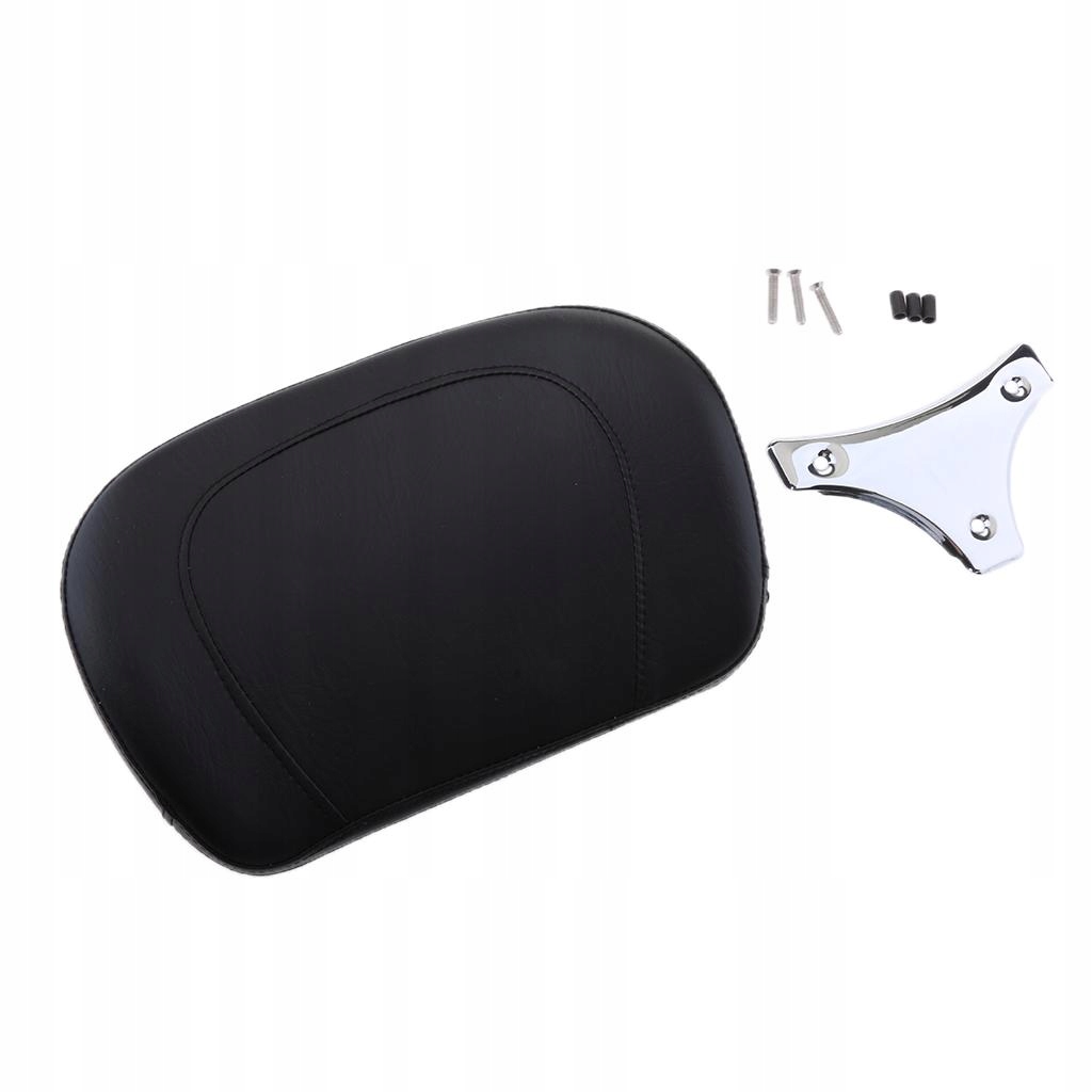 Motorcycle Backrest Pad with Mount Bracket
