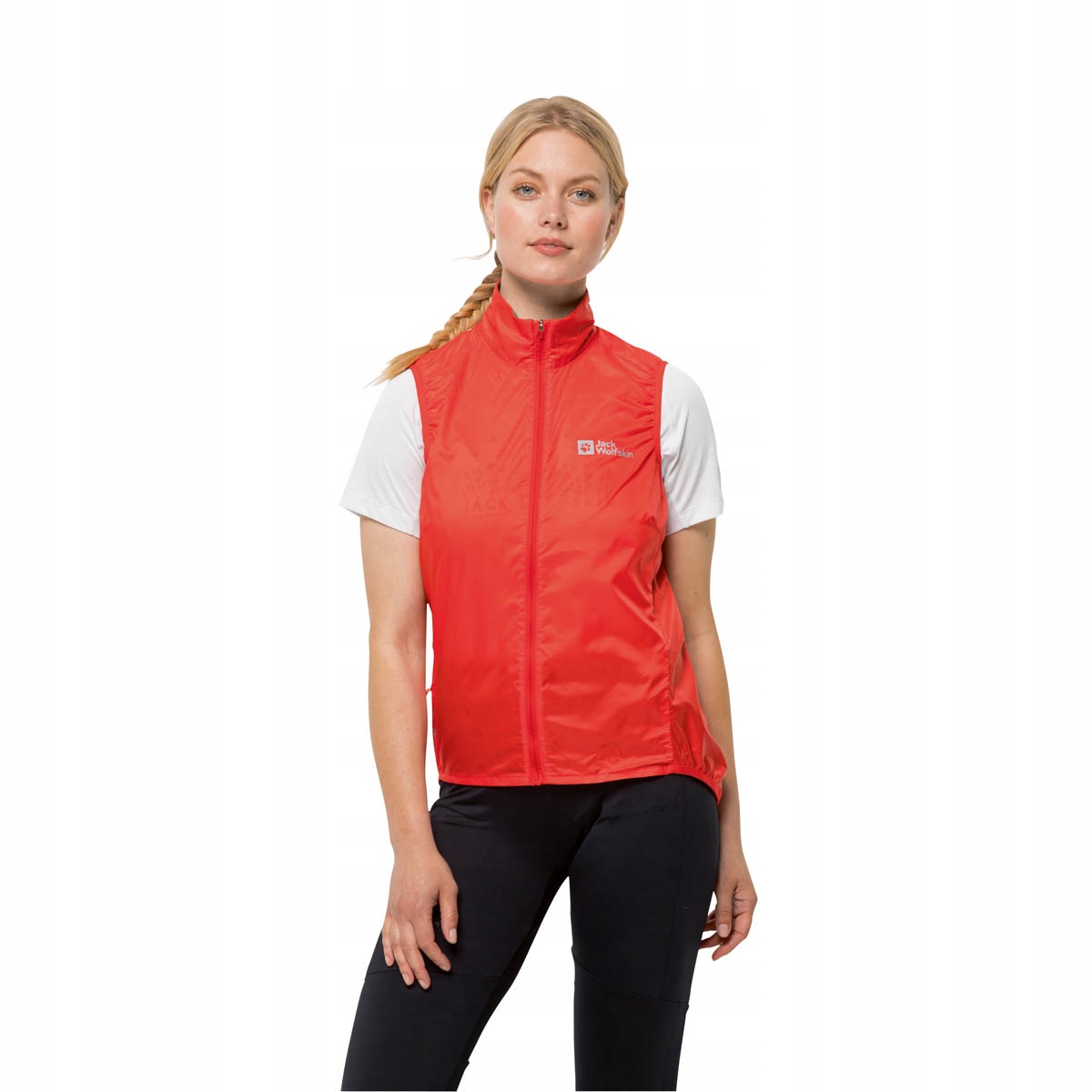 Damska kamizelka rowerowa Jack Wolfskin odblask S