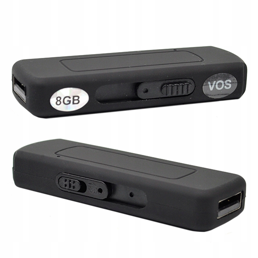 Szpiegowski dyktafon szpiegowski cyfrowy, pendrive USB 8GB MVR-100 VOX MINI