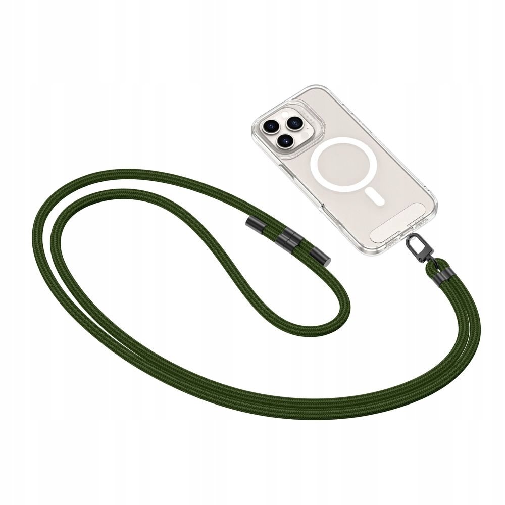REGULOWANA SMYCZ SZNUREK CROSSBODY DO TELEFONU NA ETUI SZYJE RAMIĘ