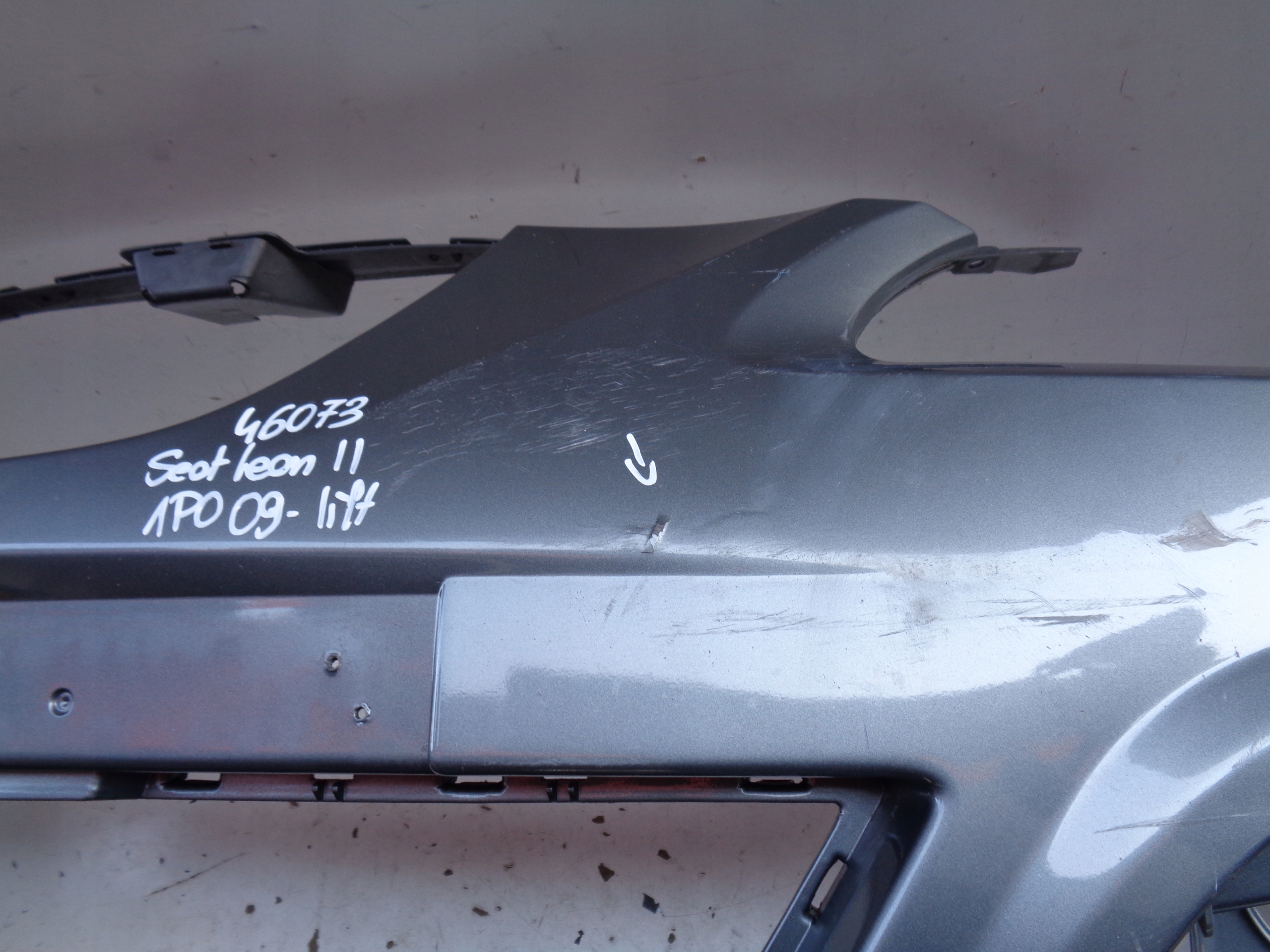 front bumper SEAT LEON II 2 1P 1P0 09- LIFT NR 46073