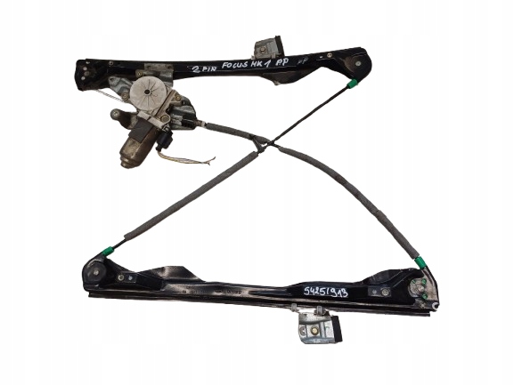 FORD FOCUS MK1 I 98- MECHANIZM SZYBY PRAWY PRZÓD 2 PIN XS4123200