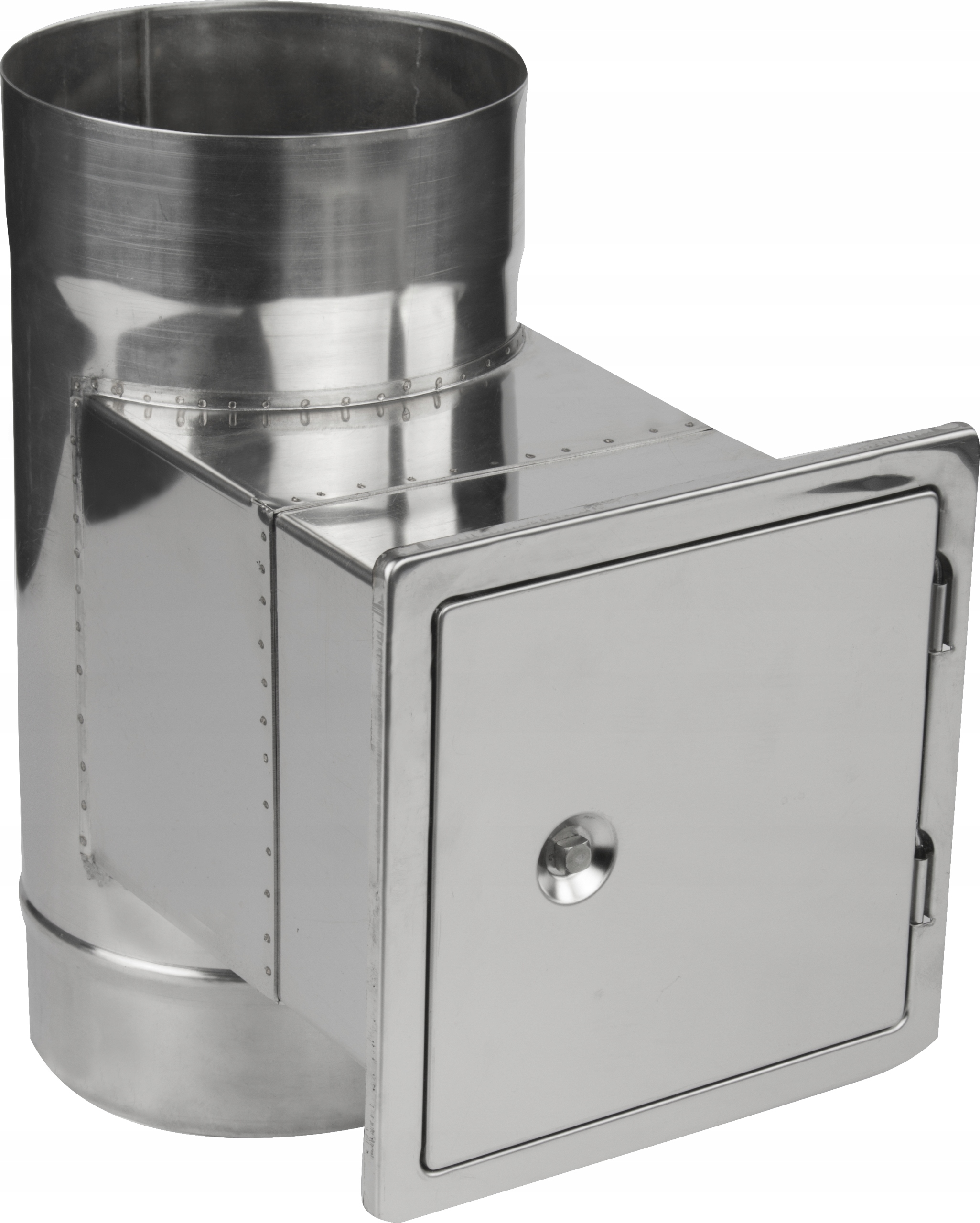 Žáruvzdorná čistička dveří 14x14 fi 180 1,0 mm