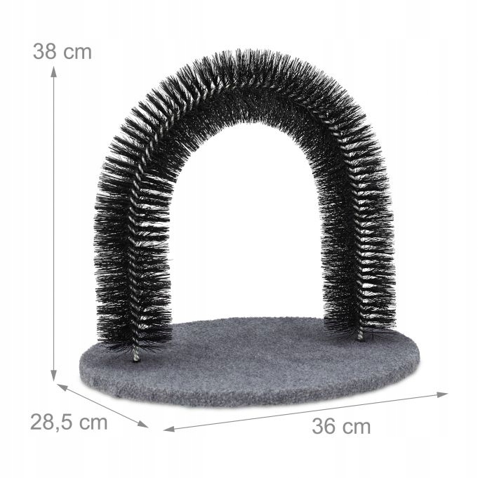 Škrabadlo pro kočky Relaxdays nízké do 60 cm, odolné a praktické v bytě