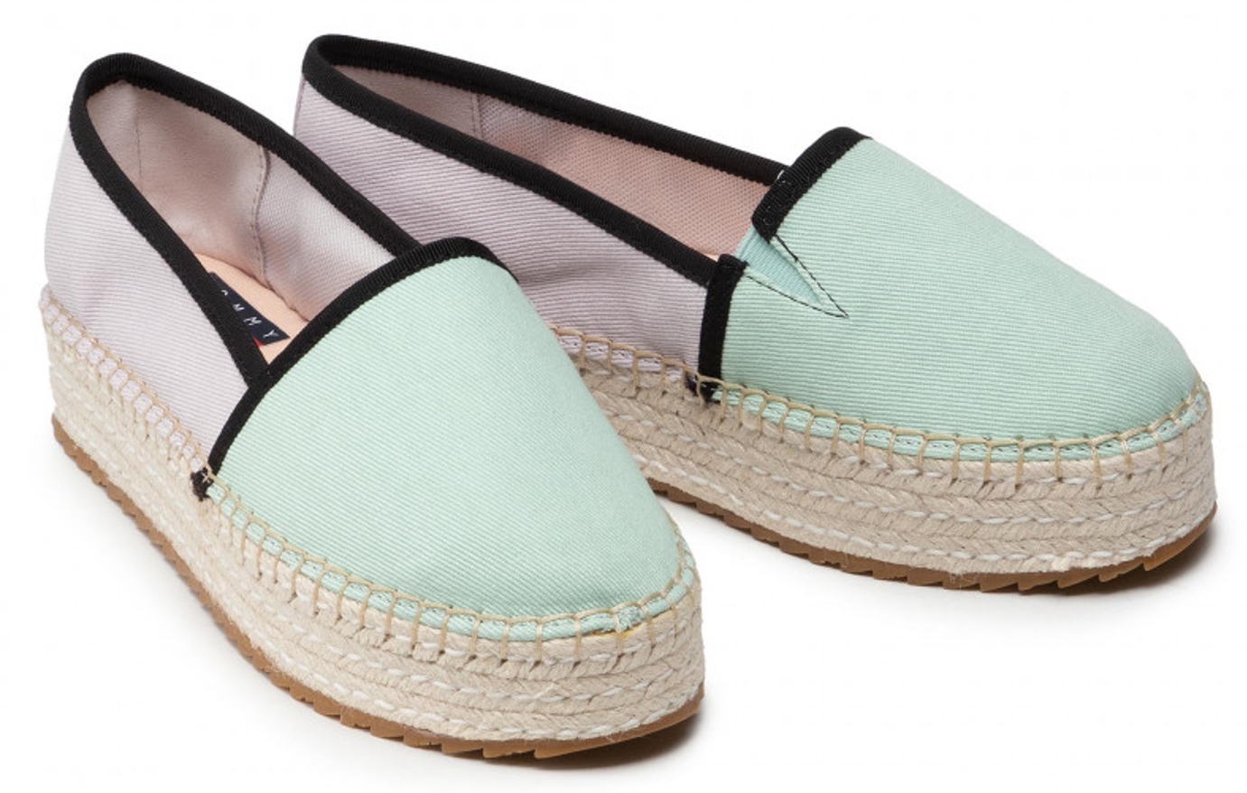 Tommy Jeans Flatform EspadrIlle vel 40