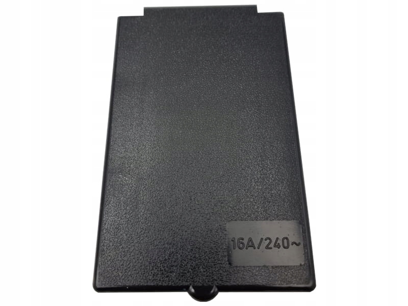 Pokrywa gniazda przyłącza 230V Czarna Klapka Turis Numer katalogowy części M4917.2S