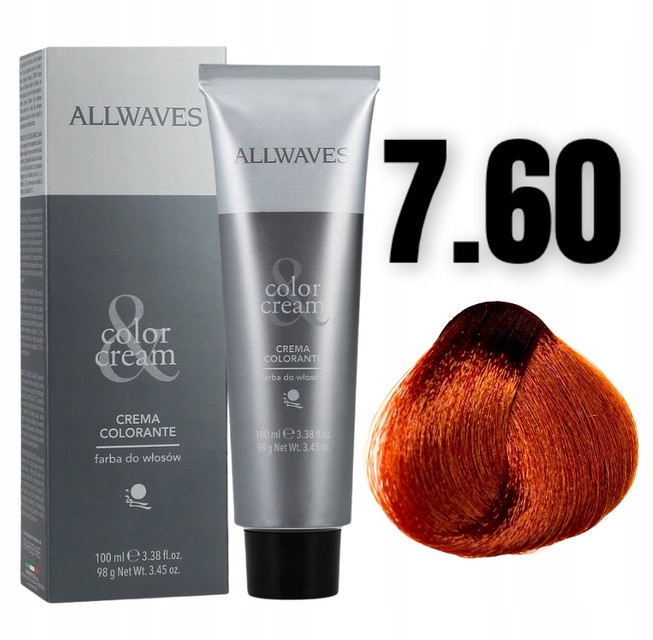 

Allwaves Color Cream 7.60 100ml farba do włosów