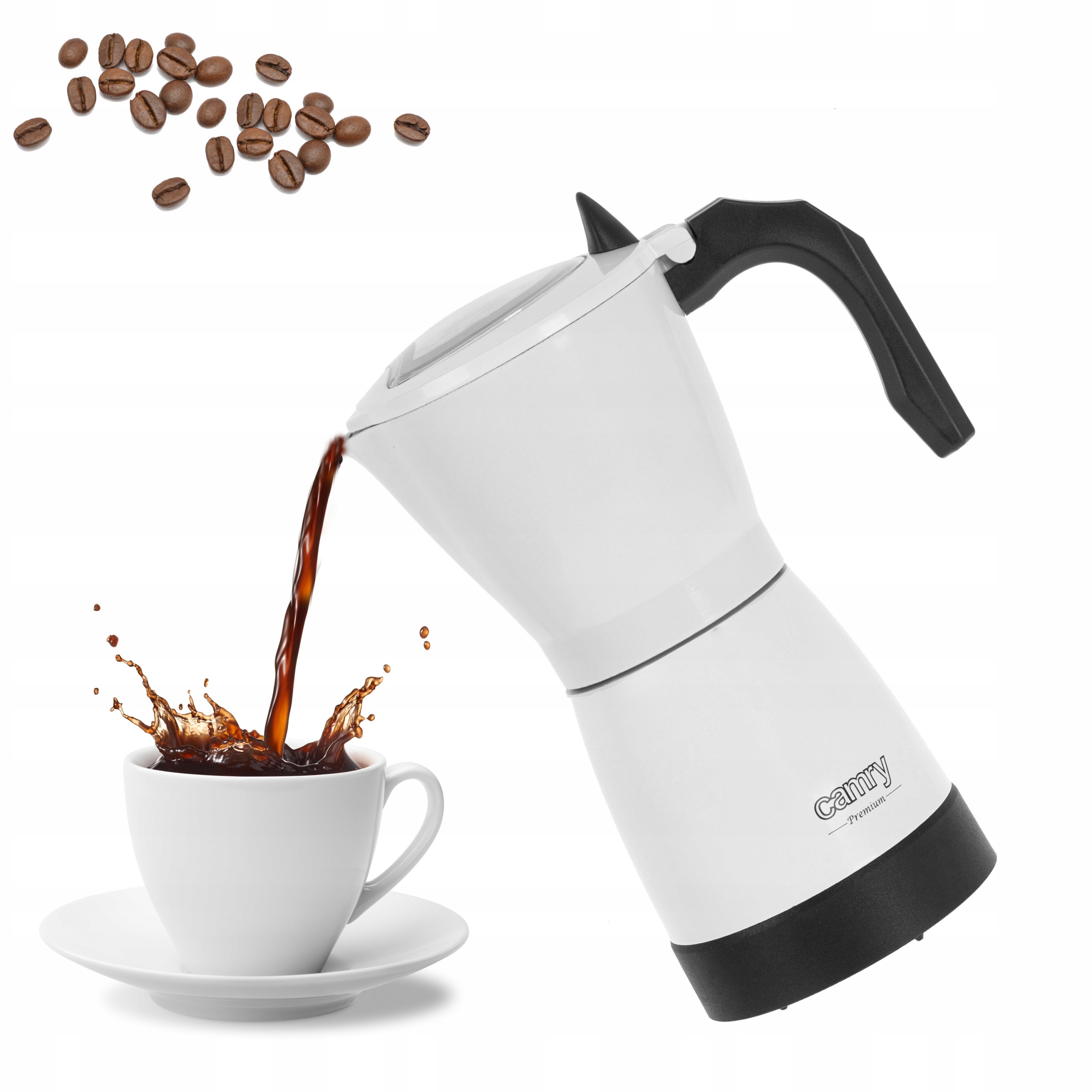 Elektrický kávovar 300 ml Moka Camry Cr 4415W