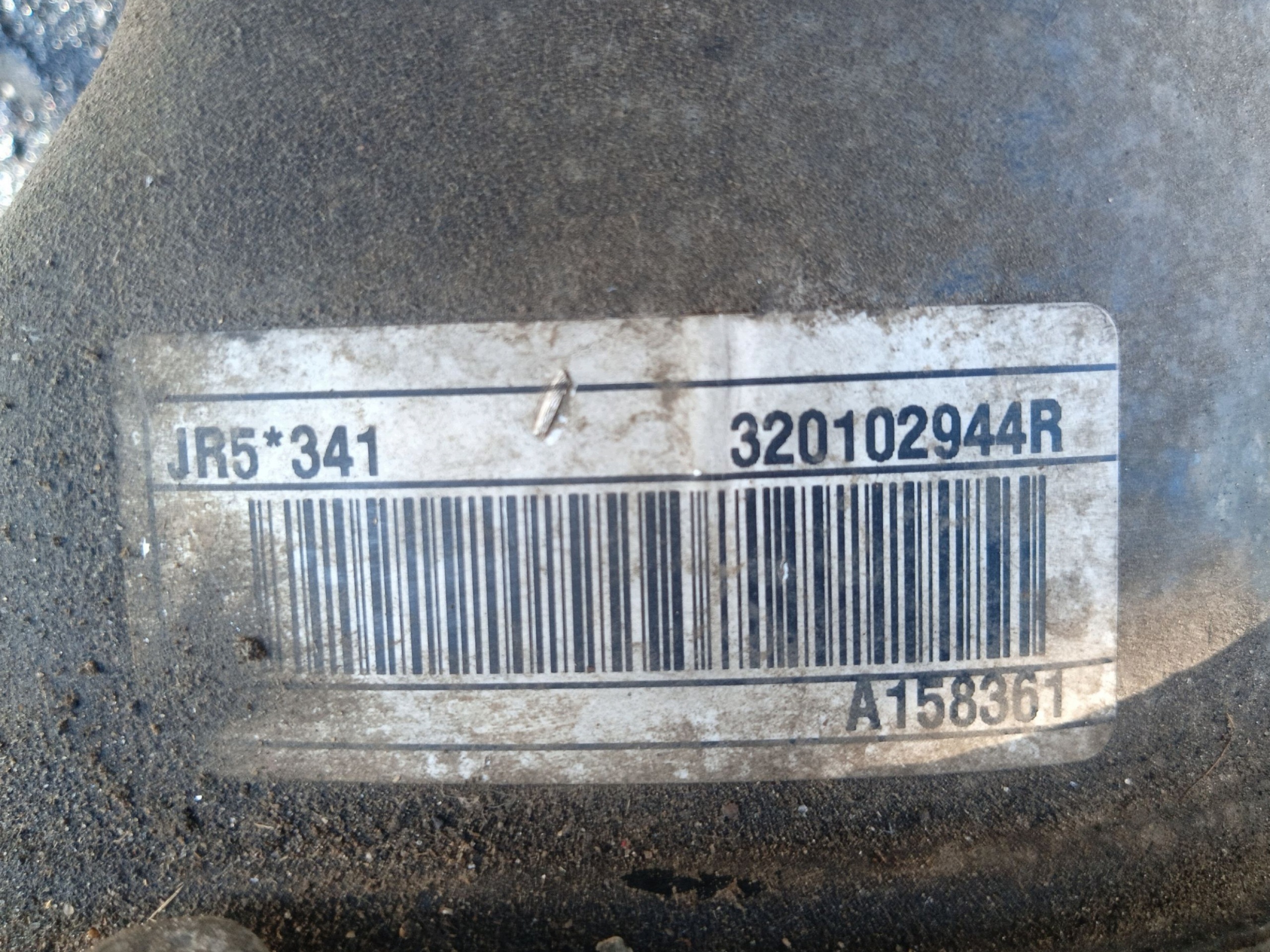 scatola cambio DACIA DOKKER 1.5 DCI 90KM 66kW JR5341 129 mila