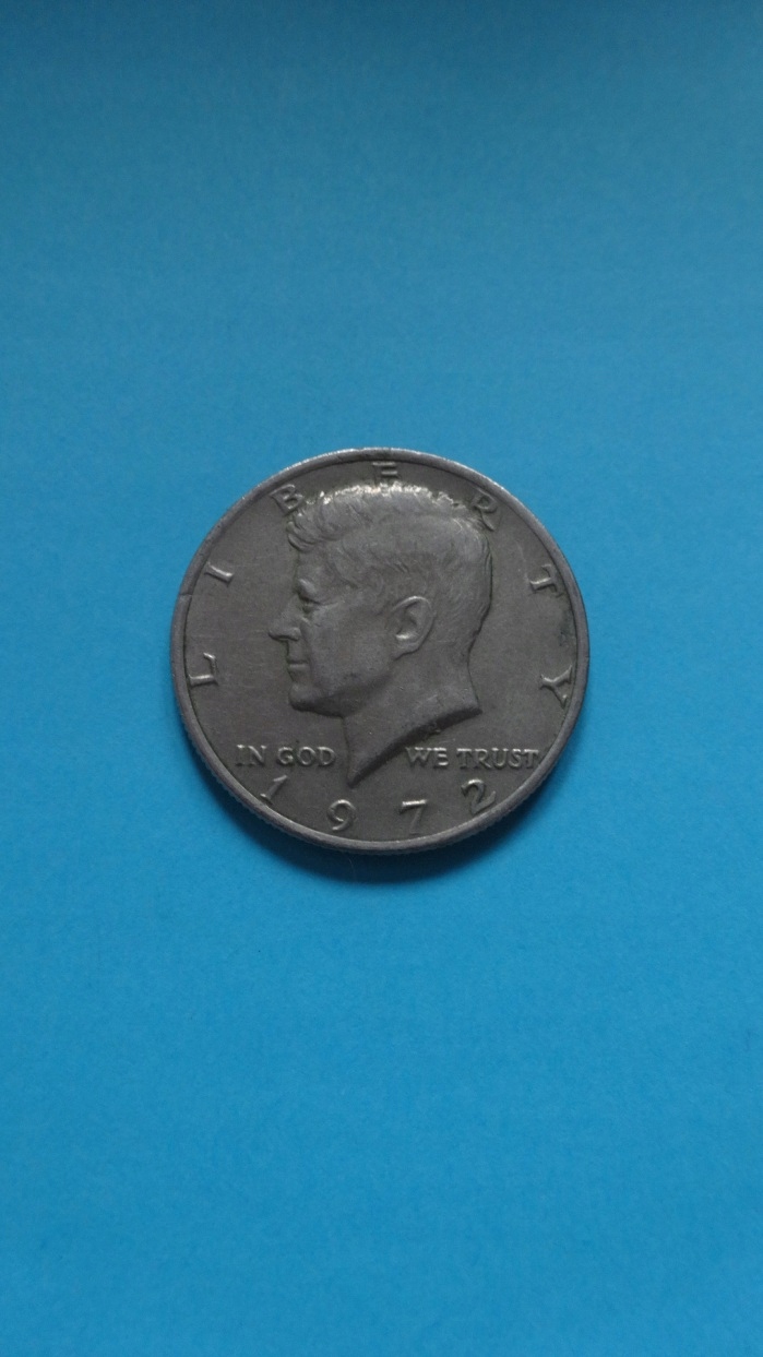half dolar 1972, J.Kennedy