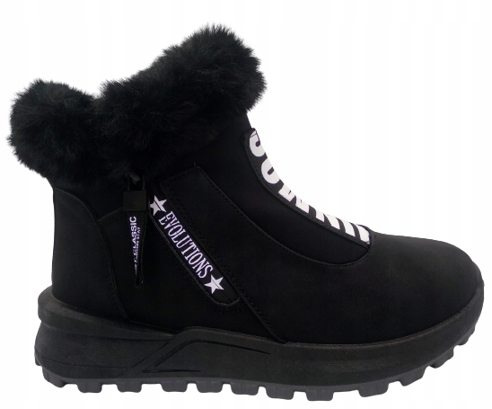

Buty Zimowe Traperki Damskie Ocieplone Trekkingowe