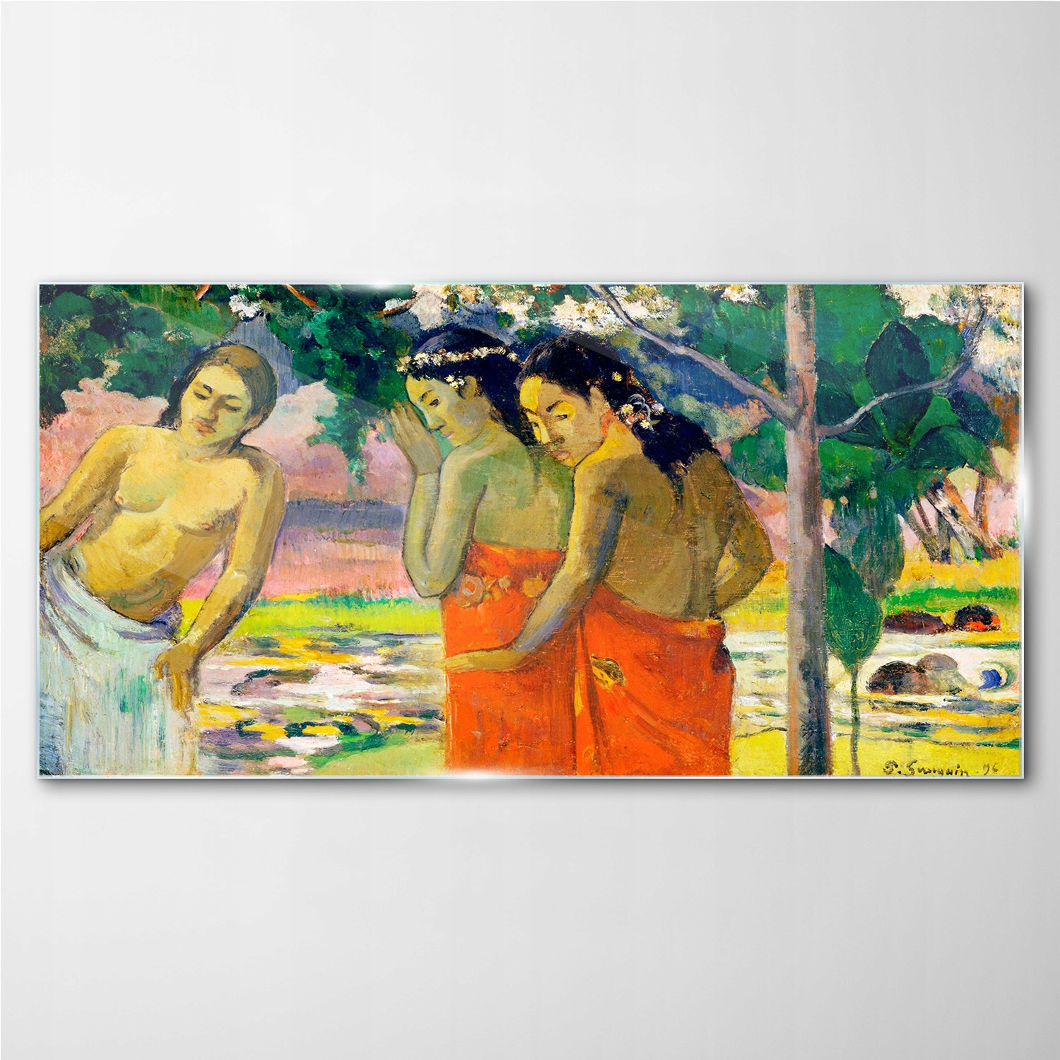 

Foto-obraz szklany Kobiety natura Gauguin 100x50