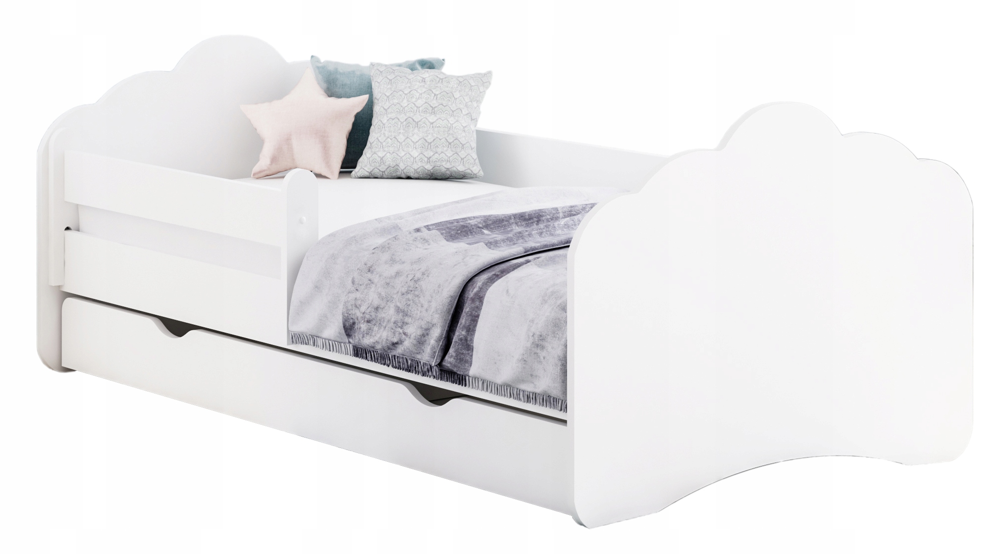 

Łóżko Dla Dziecka Z Szufladą Mobi 140/70 Białe