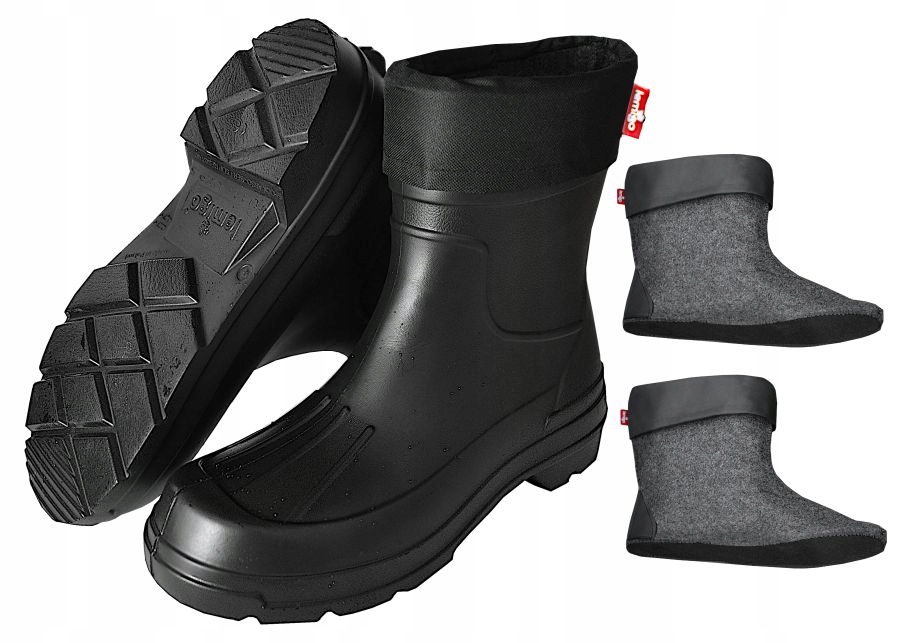 Kalosze Denver Męskie ocieplane gumowce cholewy 42