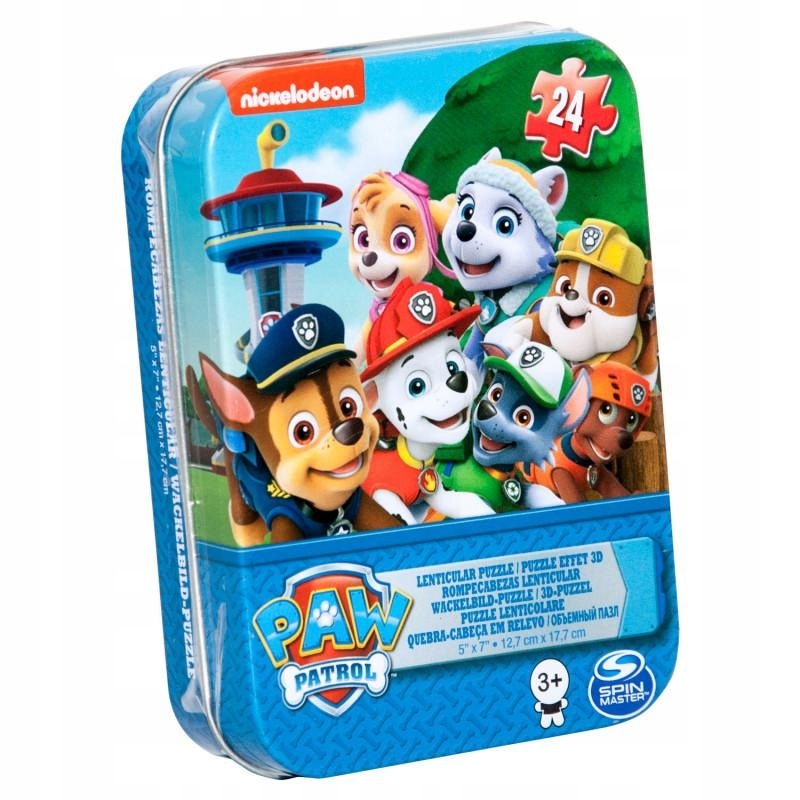 

Psi Patrol Mini Puzzle 3D 24 Elementy