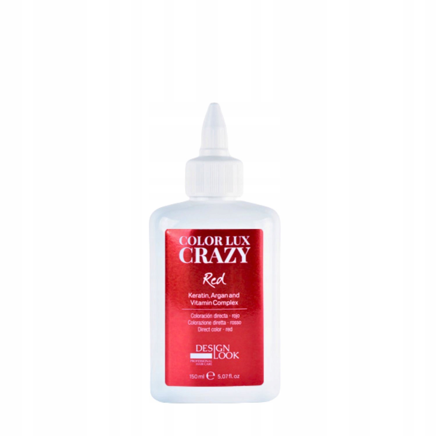 Design Look přímý pigment Color Lux Crazy Red 150 ml