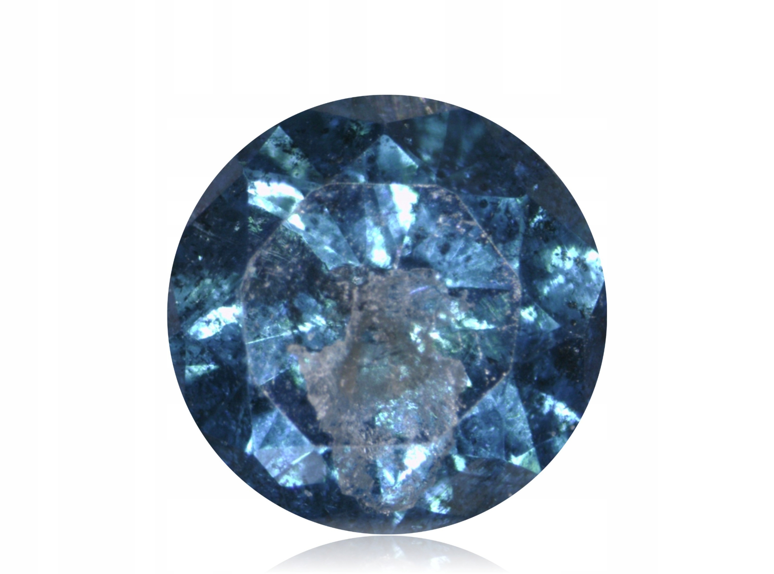 Diamant 0.19ct Modrý Briliant I3 eCertifikát Wbd