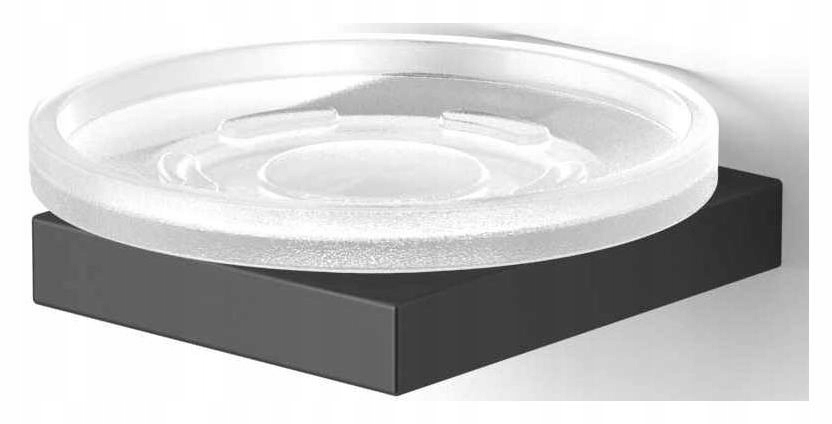 Nástenná mydelnička Stella Kobe čierna, 10.420-b