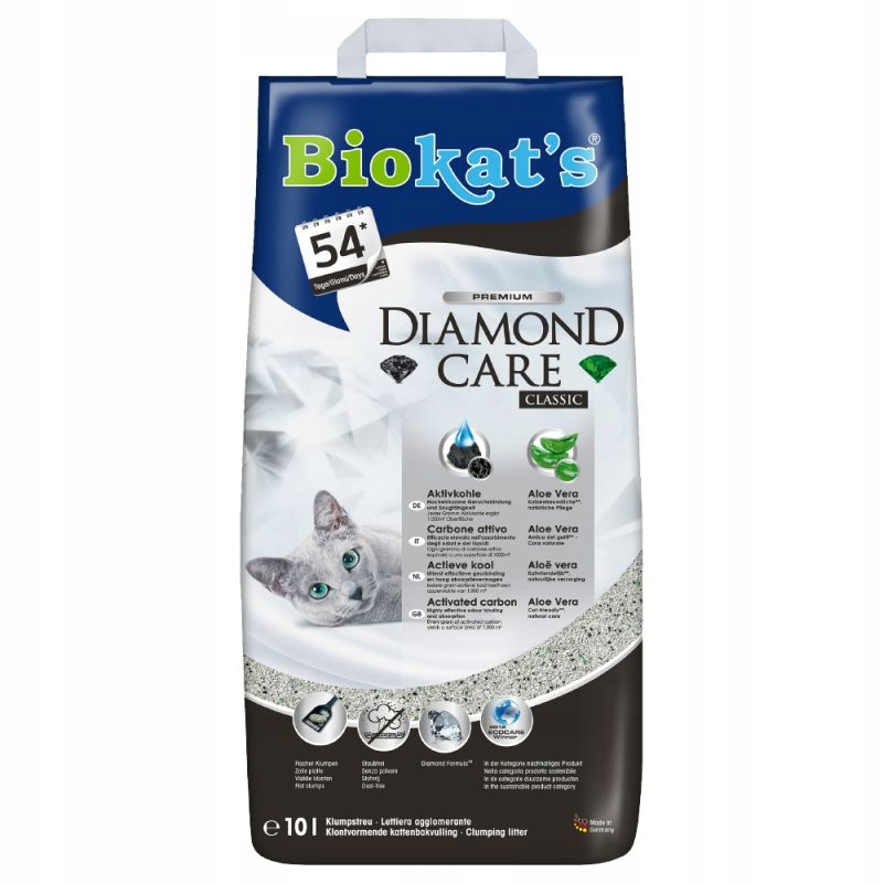 Levně Biokat's Diamond Care Classic stelivo pro kočky 10L