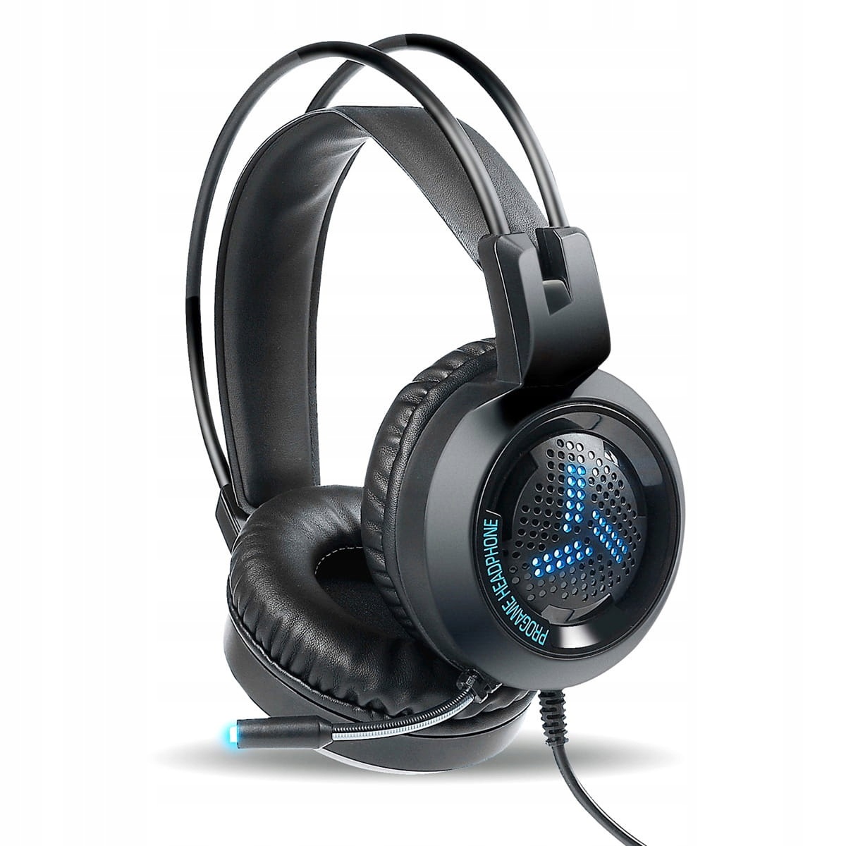 VH8020 gamer fejhallgató Led háttérvilágítással