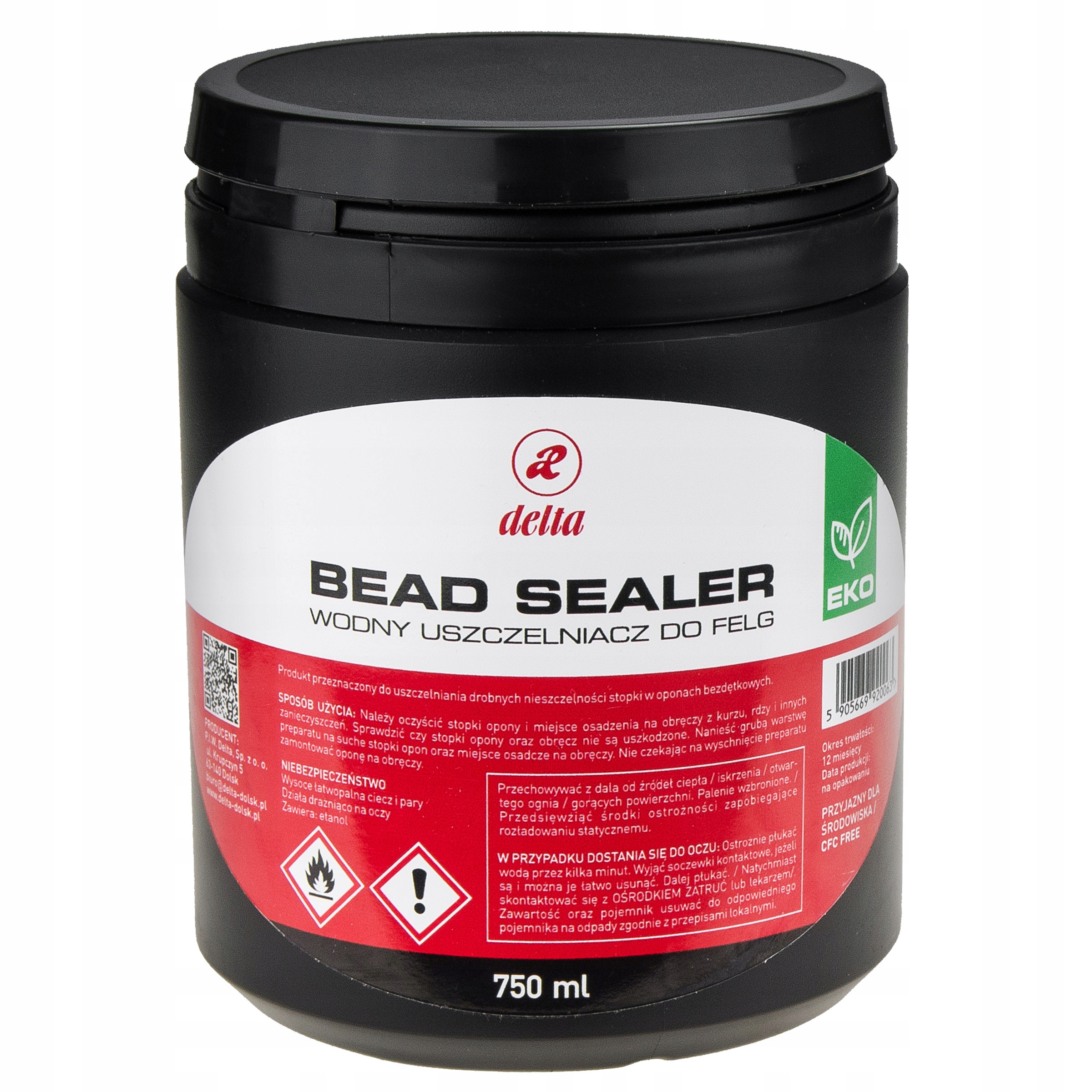 

Uszczelniacz do felg opon Bead Sealer Delta 750ml