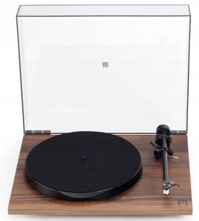 GRAMOFON Z WKŁADKĄ REGA CARBON MM REGA PLANAR 1 PLUS (P1 PLUS) ORZECH